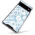 Blue Tie Dye Google Pixel 6 Clear Case